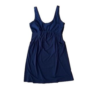 Theory Jersey Cotton Silk Sundress Dress Size 8